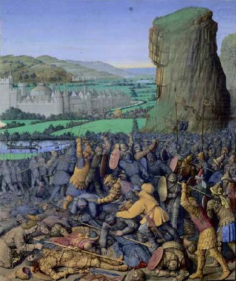 The Battle of Gilboa, by Jean Fouquet, Jean Fouquet